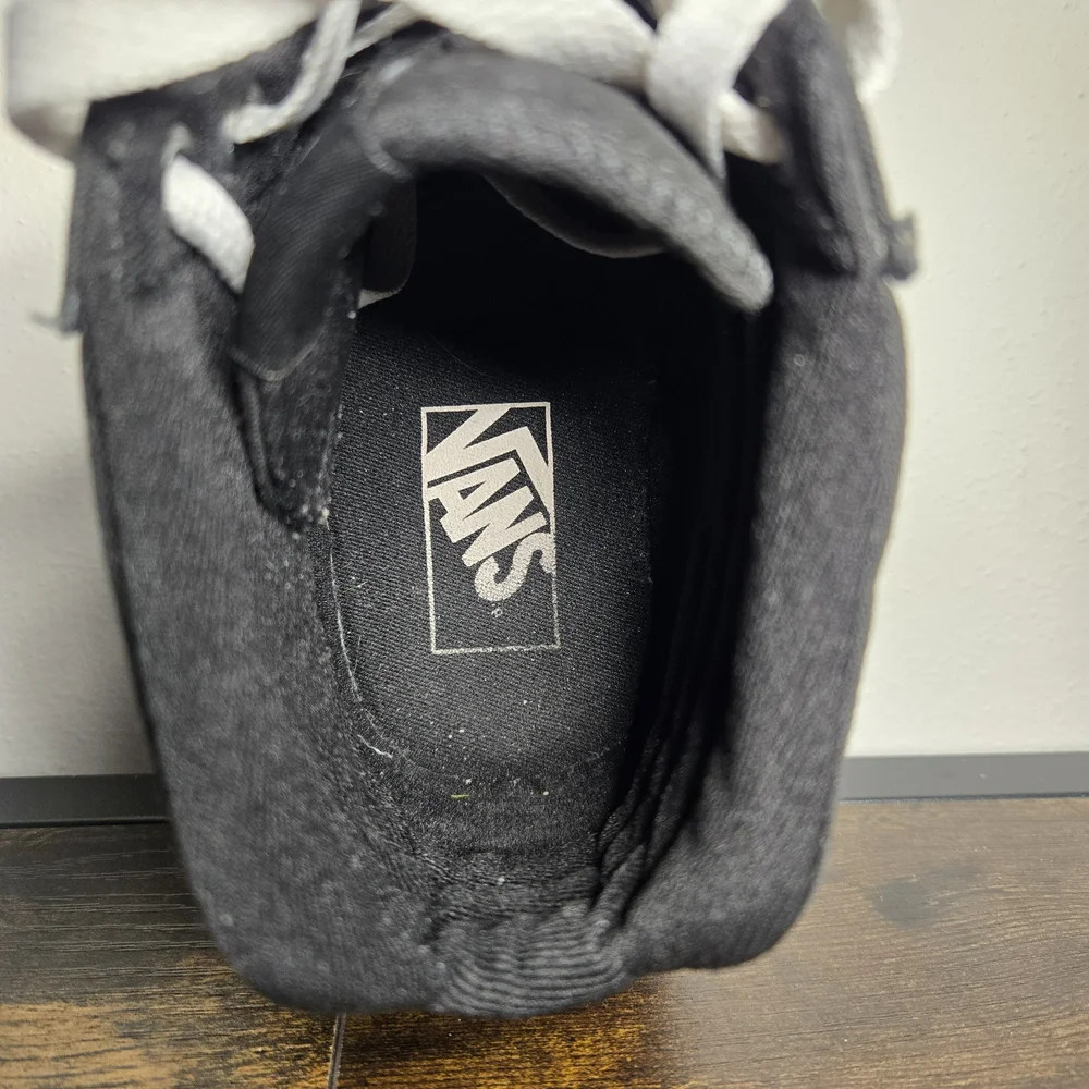 Vans Women's Sz8 SK-8 HI Black and White High-Top Sneakers VERY CLEAN Lace Up - Picture 8 of 10